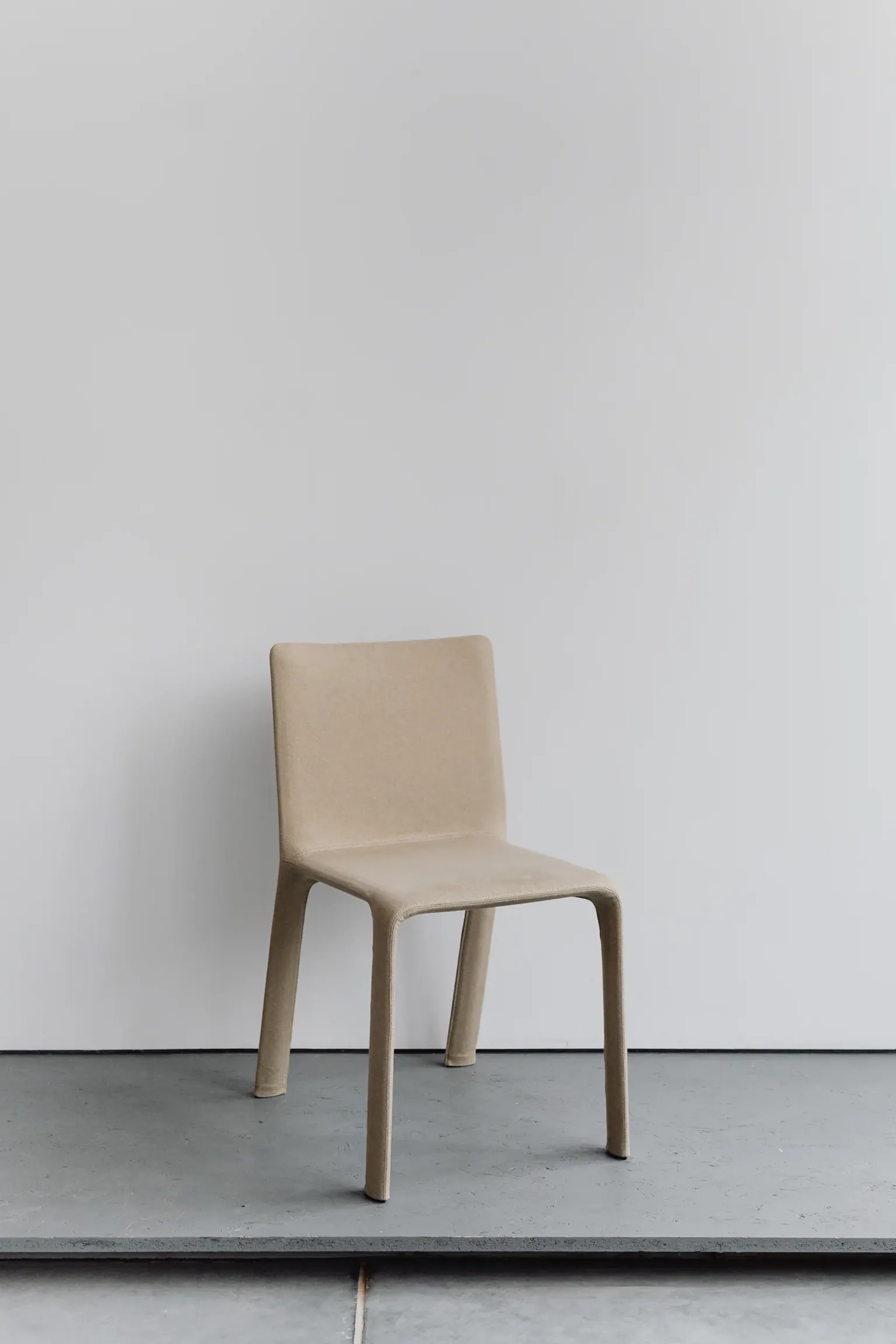 Sculptural furniture in an elegant interior